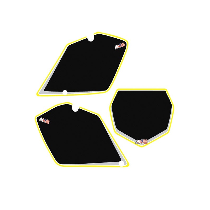 Suzuki Yellow Outline Backgrounds